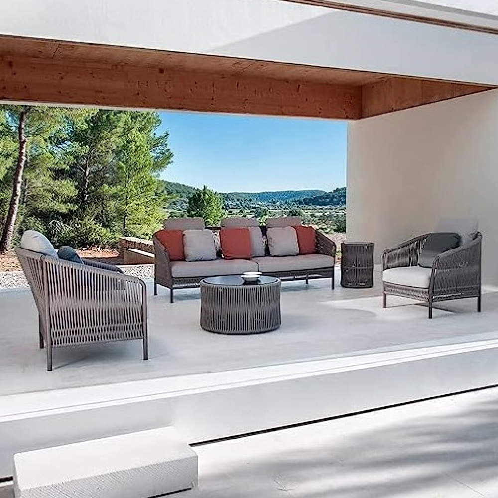 Sapa Stylish Outdoor Furniture With Cushion Set - photo