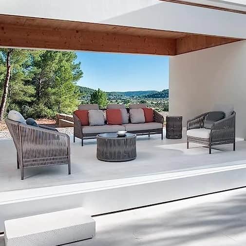 Sapa Stylish Outdoor Furniture With Cushion Set - front_view