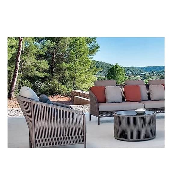 Sapa Stylish Outdoor Furniture With Cushion Set - rear_view