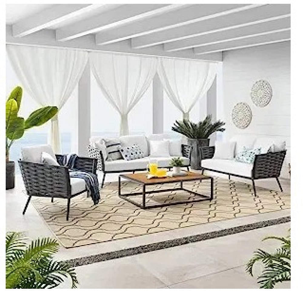 Sapa Stylish Outdoor Furniture With Cushion Set - photo