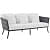 Sapa Stylish Outdoor Furniture With Cushion Set - rear_view