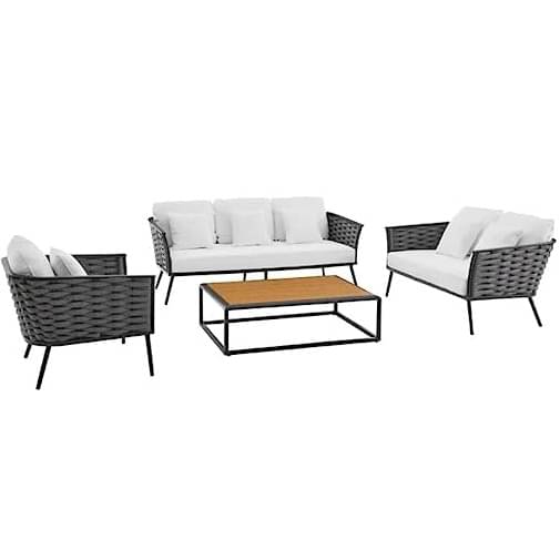 Sapa Stylish Outdoor Furniture With Cushion Set