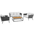 Sapa Stylish Outdoor Furniture With Cushion Set - left_view