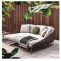 Sapa Brown Sofa Set With beige Cushions - photo