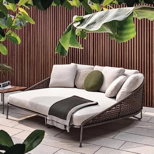 Sapa Brown Sofa Set With beige Cushions
