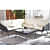 Argo Dark Black Patio Sofa Cum Chair - photo