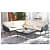 Argo Dark Black Patio Sofa Cum Chair - front_view