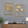 Golden Leaf Metal Frame (Set Of 2) - photo