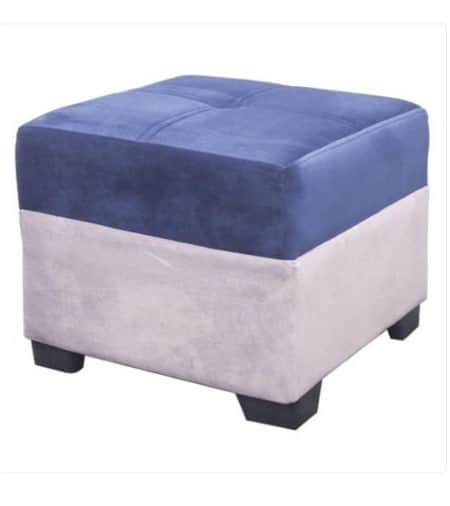 Bristol Square Puffy Stool - left_view