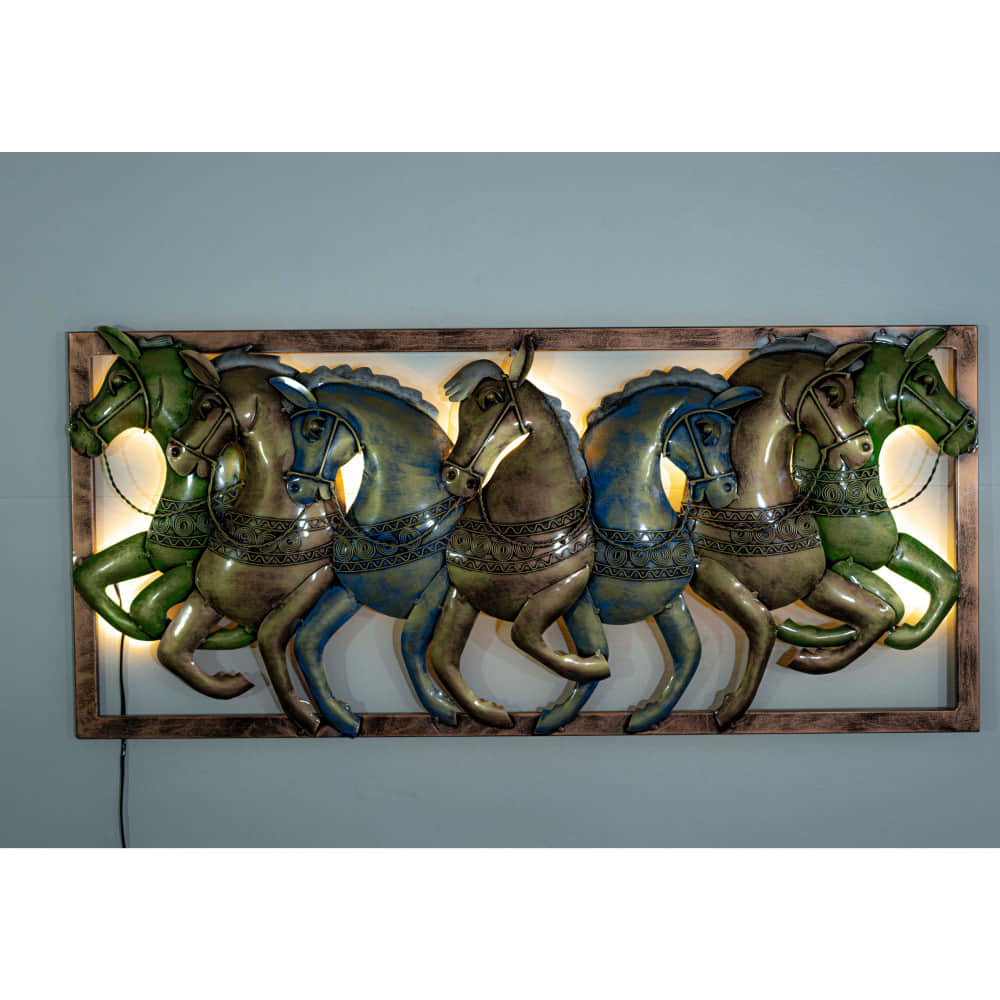 Horse Frame Wall Hanging - photo