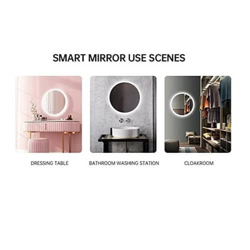 Ness Round LED Mirror