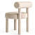 Robin Modern Chair in Fabric - front_view