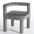 Oriel Modern Chair in Velvet - photo