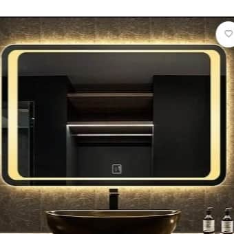 Led Mirror - front_view