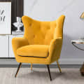 Tokyo Wing Chair In Yellow Color - photo