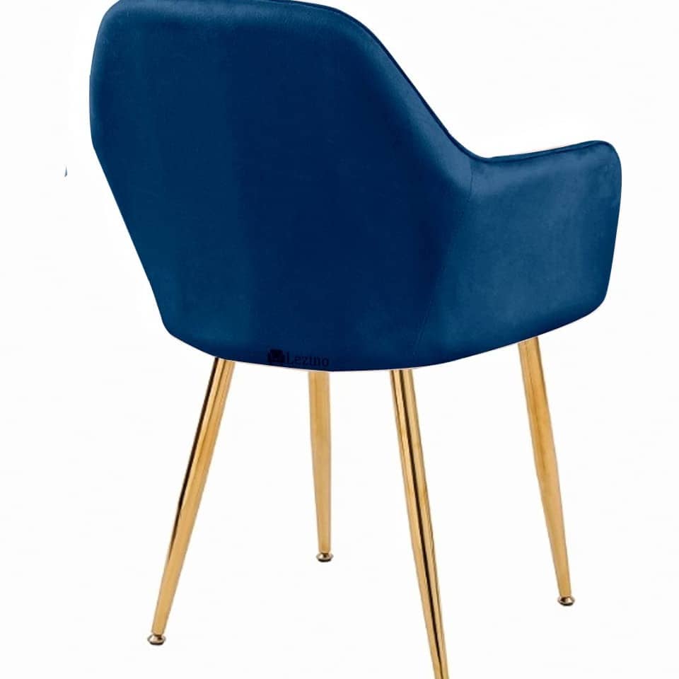 Gabardine Modern Velvet Fabric Chair