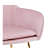 Teton Tufted Back Luxury Arm Chair - top_view