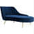SUPREME SHOPPEE Sofa Couch for Living Room Bedroom Office Chaise Lounge Chesterfield Lounger Sofa Chaise Lounge Sectional Lounger Diwan Chaise Couch Sofa for Living Room (Blue, Stainless Steel) - photo