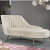 SUPREME SHOPPEE Sofa Couch for Living Room Bedroom Office Chaise Lounge Chesterfield Lounger Sofa Chaise Lounge Sectional Lounger Diwan Chaise Couch Sofa for Living Room (Blue, Stainless Steel) - left_view