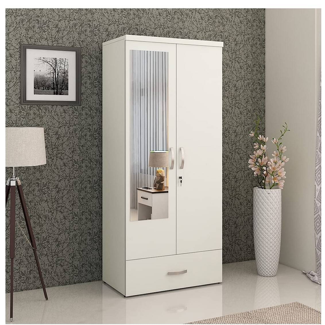 Raleigh Double Door Wardrobe In Engineered Wood