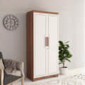Raleigh Modern Double Door Wardrobe - front_view