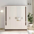 Orlando Four Door Wardrobe In Engineered Wood - photo