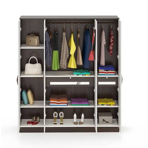 Orlando Four Door Wardrobe In Engineered Wood