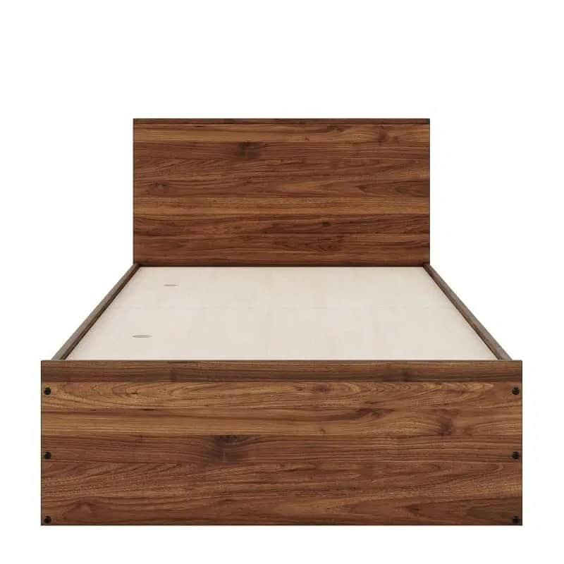 Crocus Single Size Engineered Wood Bed - front_view
