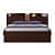 Copenhagen Queen Bed With Box Storage - front_view