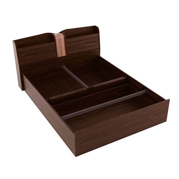 Copenhagen Queen Bed With Box Storage - rear_view