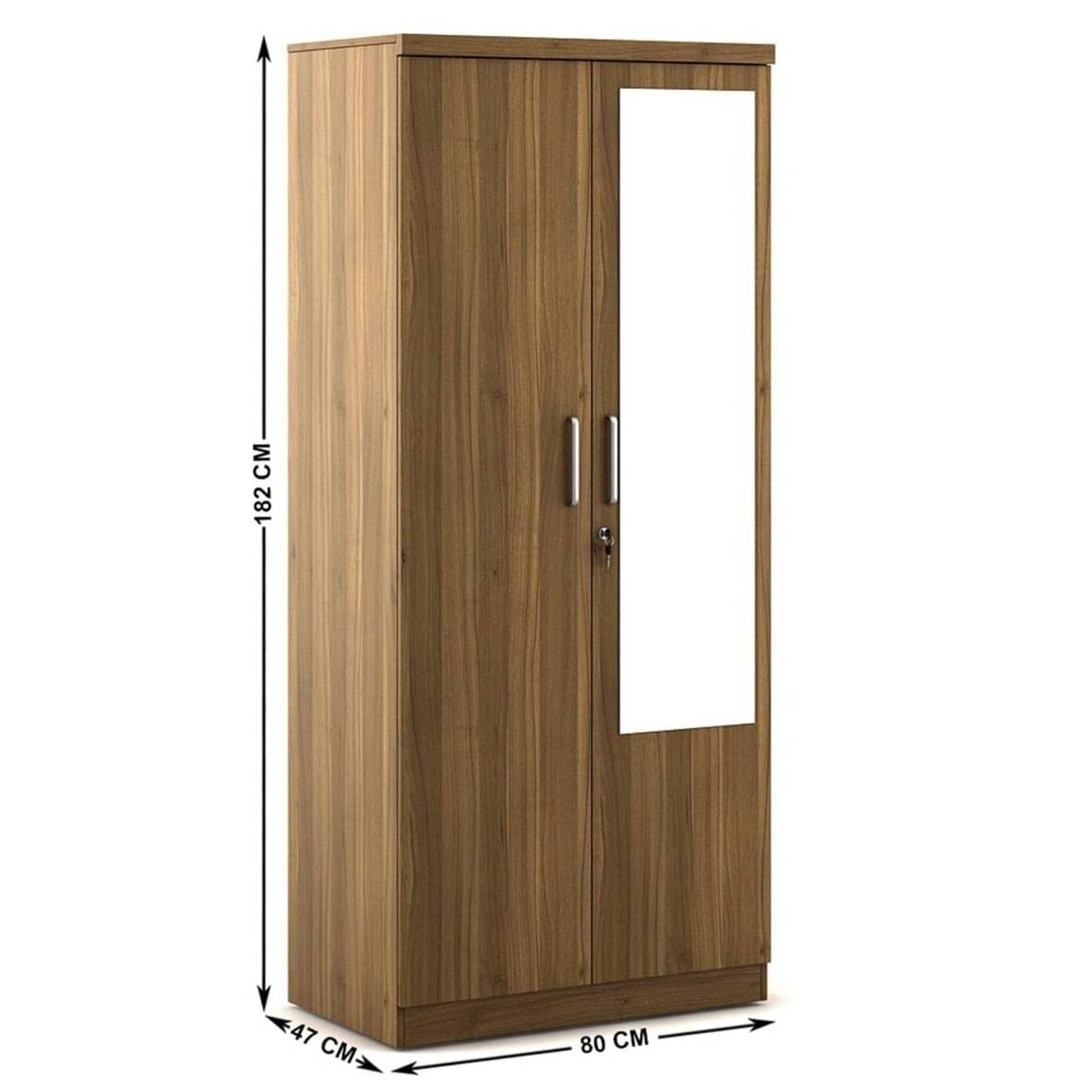 Catalina Double Door Engineered Wood Wardrobe