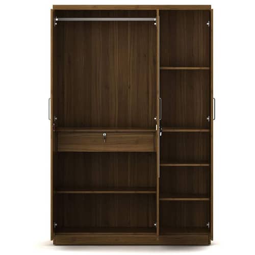 Catalina Triple Door Engineered Wood Wardrobe