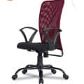 Mid Back Office Desk Chair - top_view
