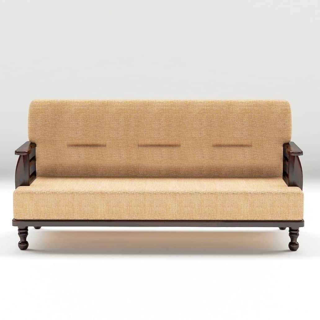 Grane Solid Wood 5 Seater Sofa Set - top_view
