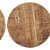 Wooden Round Side Table - front_view
