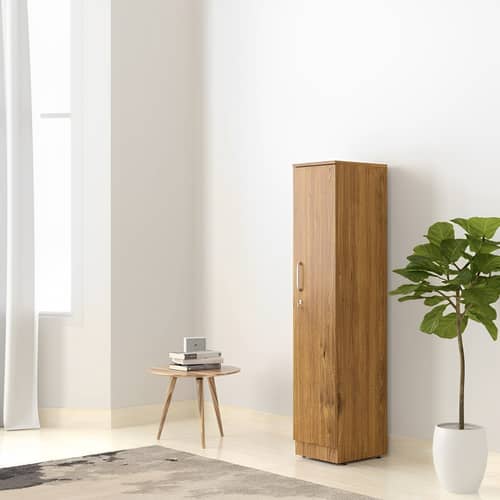 Leonardo Single Door Wardrobe In Engineered Wood