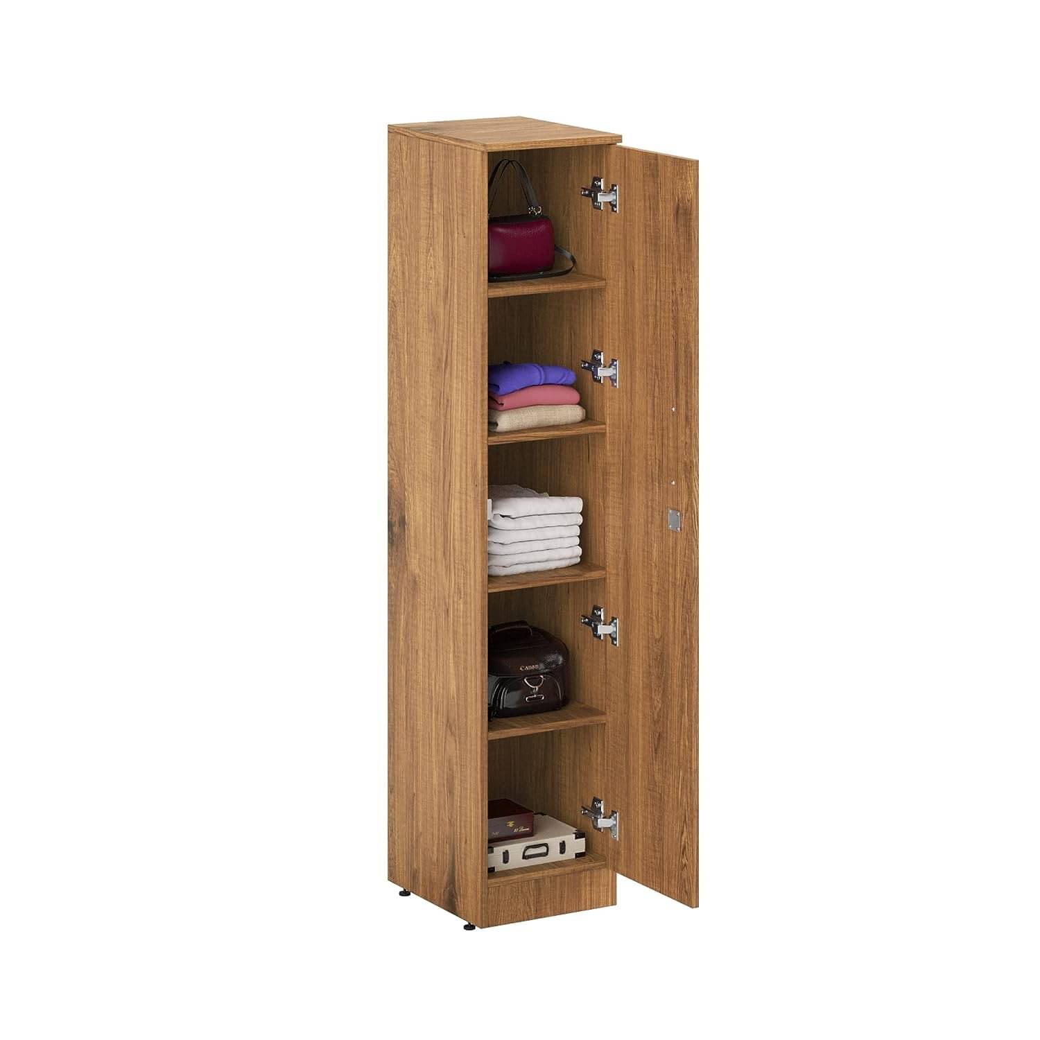 Leonardo Single Door Wardrobe In Engineered Wood