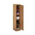 Leonardo Single Door Wardrobe In Engineered Wood - front_view