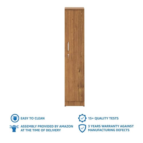 Leonardo Single Door Wardrobe In Engineered Wood