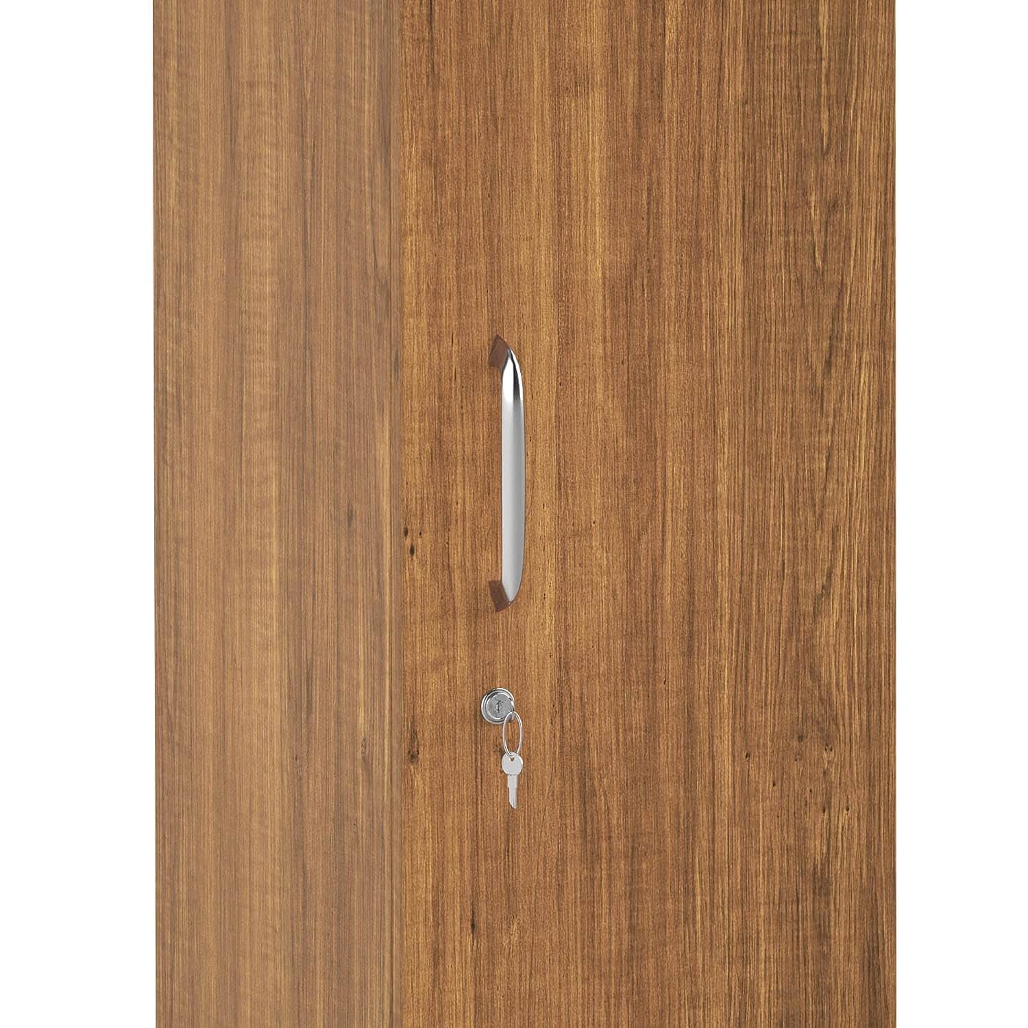 Leonardo Single Door Wardrobe In Engineered Wood - right_view