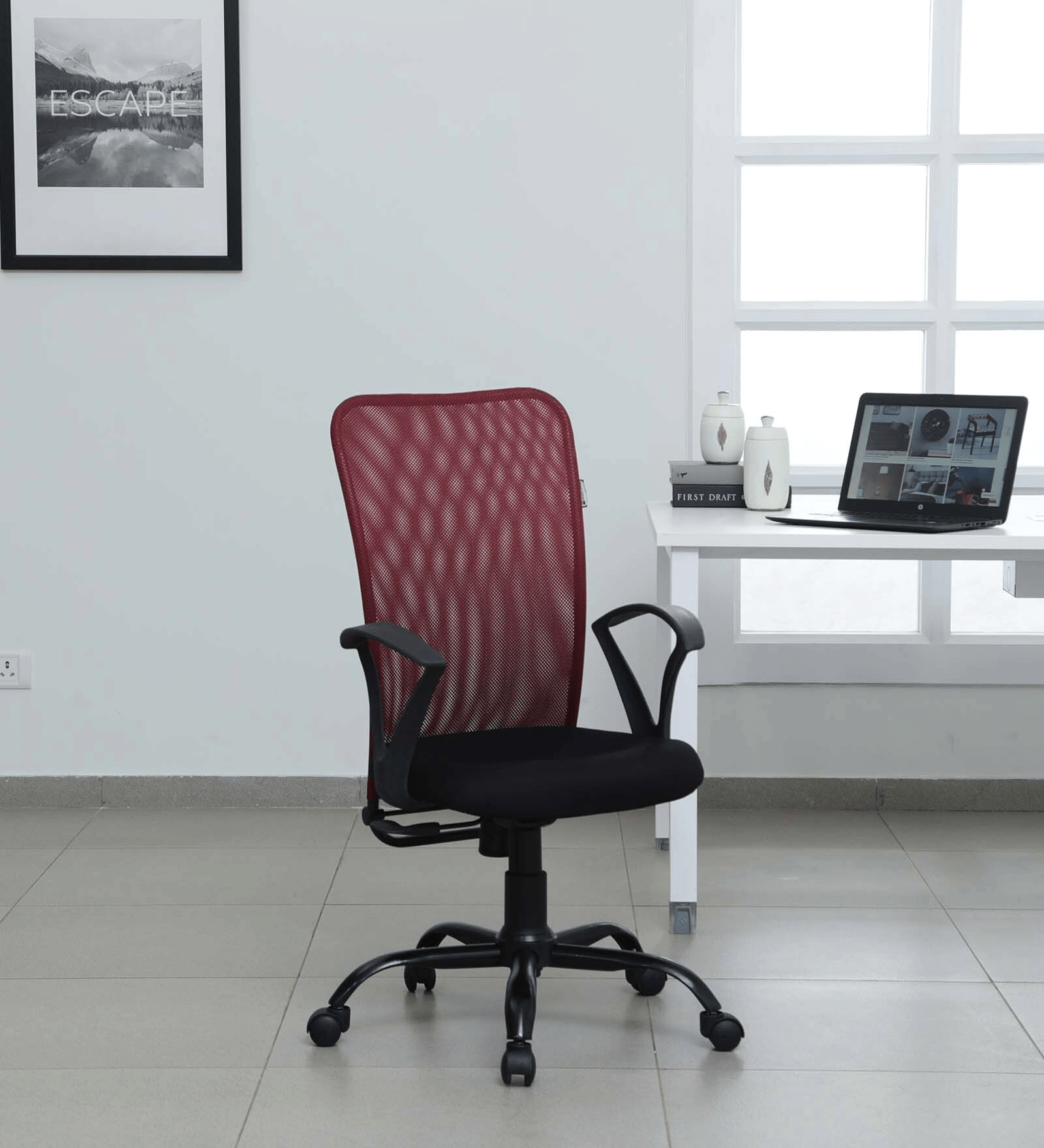 Mid Back Office Desk Chair