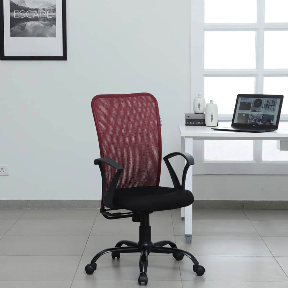 Mid Back Office Desk Chair - photo