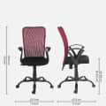 Mid Back Office Desk Chair - front_view