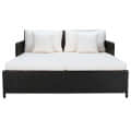 Tasmania Outdoor Daybed Patio Loveseat Sofa - top_view