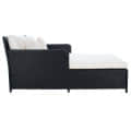 Tasmania Outdoor Daybed Patio Loveseat Sofa - left_view