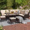 Loch 6 Pieces Patio Furniture Set With Cushions - photo