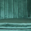 Durant Velvet Chair In Teal Green - right_view