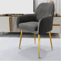 Berlin Modern Velvet Arm Chair - photo