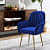 Gabardine Modern Velvet Fabric Chair - photo