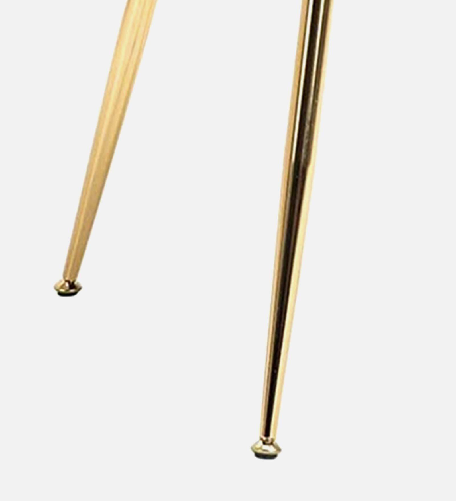 Rio Velvet Fabric Armchair with Upholstered Seat (Blue)